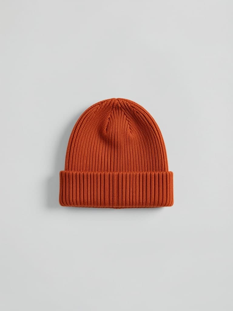 Ribbed Merino Beanie